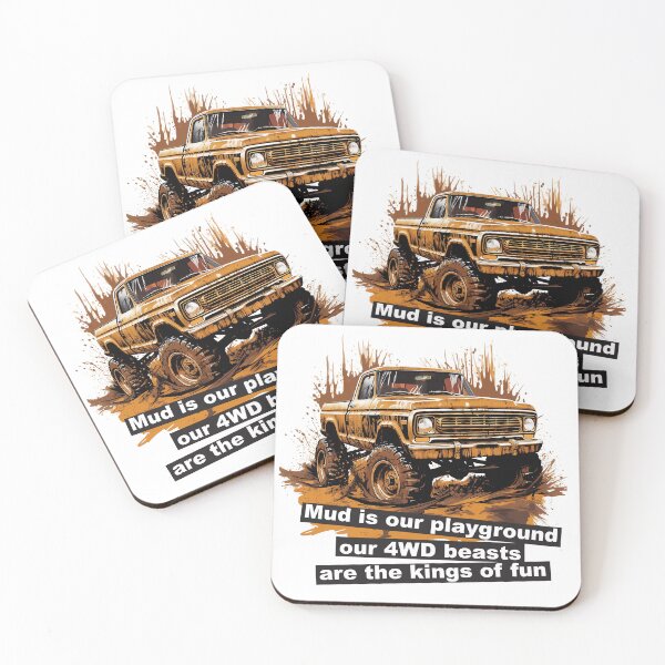 Item preview, Mud is our playground.Our 4WD beasts are the kings of fun designed and sold by Concept-Hub.