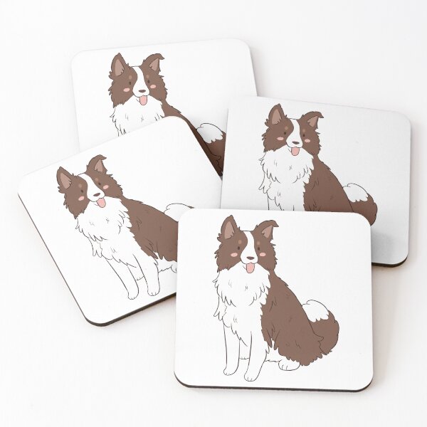 Item preview, Cute cartoon Red border collie  designed and sold by Yaragold.