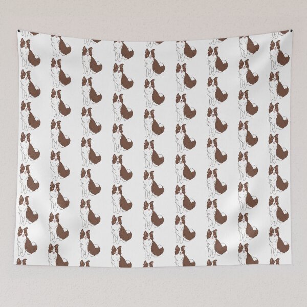 Item preview, Cute cartoon Red border collie  designed and sold by Yaragold.