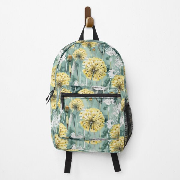 Item preview, Watercolor Dandelion Pattern Pastel Green Background designed and sold by Magnuna.