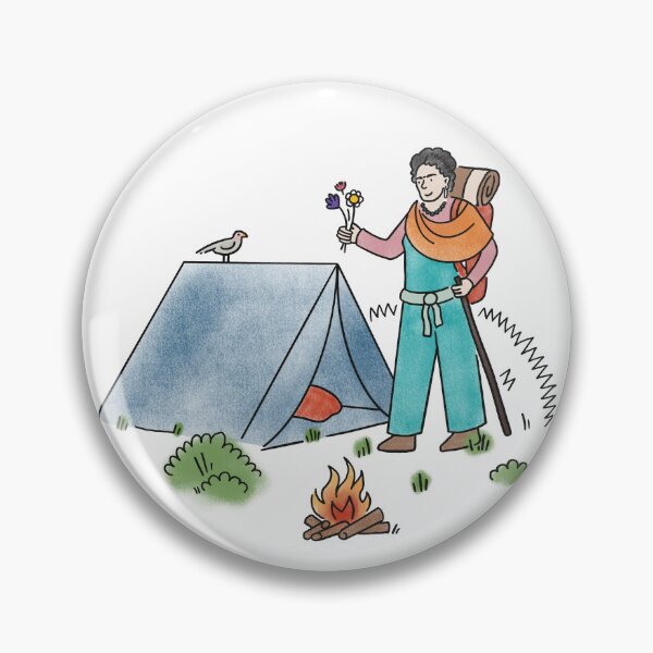 Item preview, Frida Kahlo camping designed and sold by Zeewind.