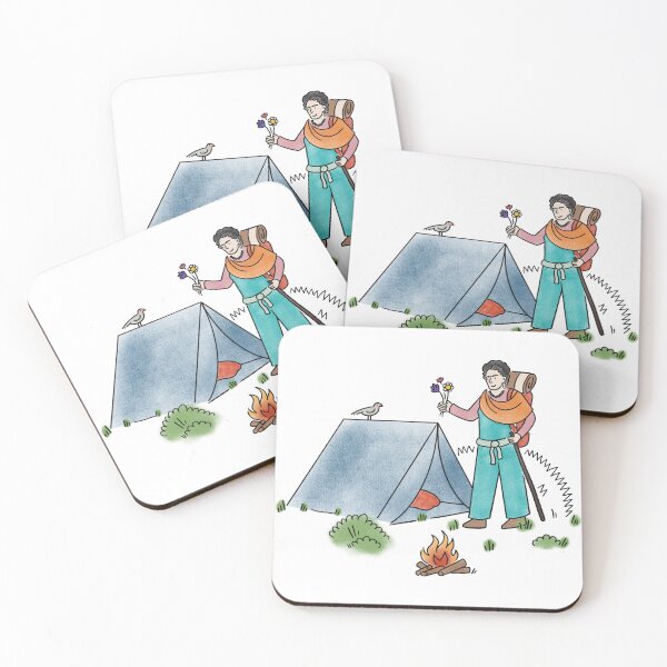 Item preview, Frida Kahlo camping designed and sold by Zeewind.