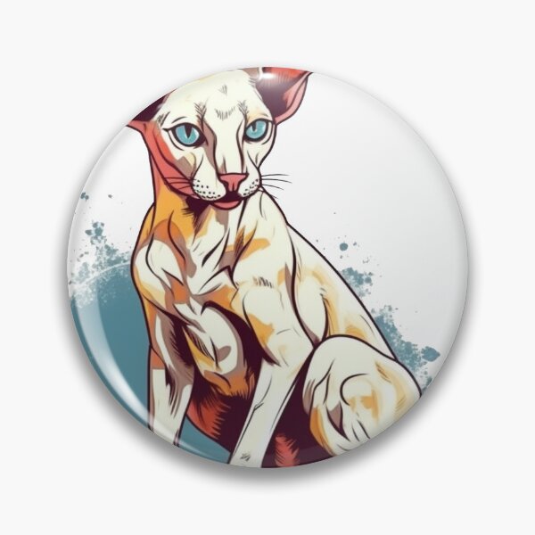 Item preview, Pawsitivity: Active and Playful Oriental Shorthair Cat designed and sold by DooodleGod.