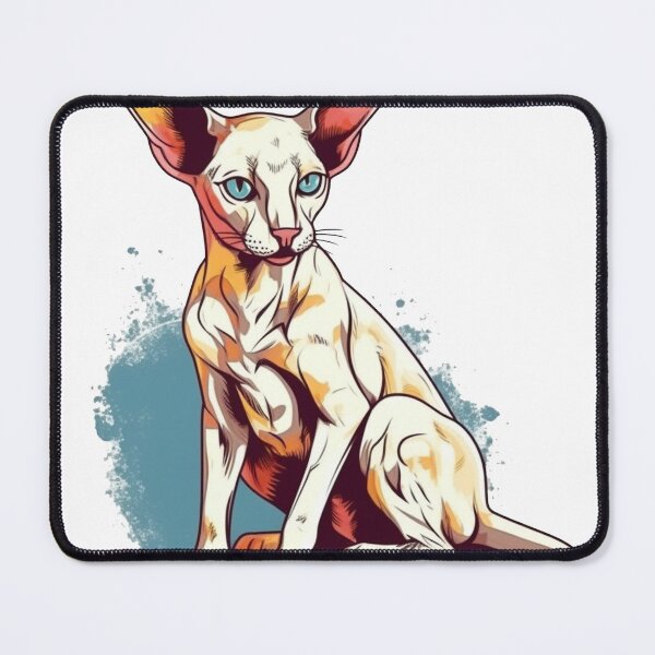 Item preview, Pawsitivity: Active and Playful Oriental Shorthair Cat designed and sold by DooodleGod.