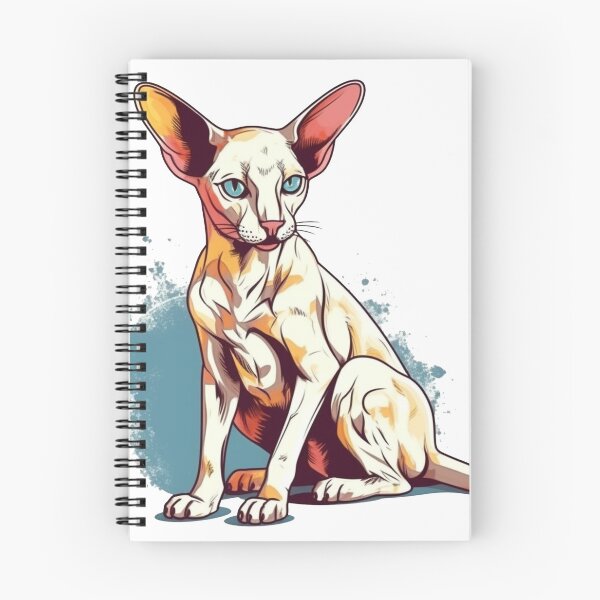 Item preview, Pawsitivity: Active and Playful Oriental Shorthair Cat designed and sold by DooodleGod.