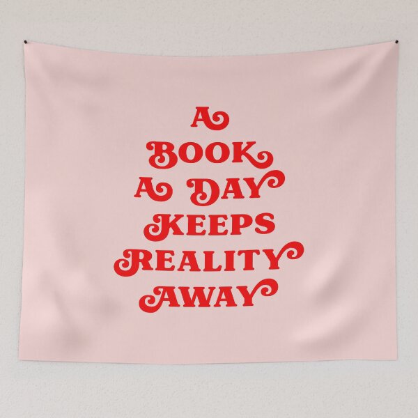 Item preview, A Book A Day Keeps Reality Away designed and sold by Paigaam.