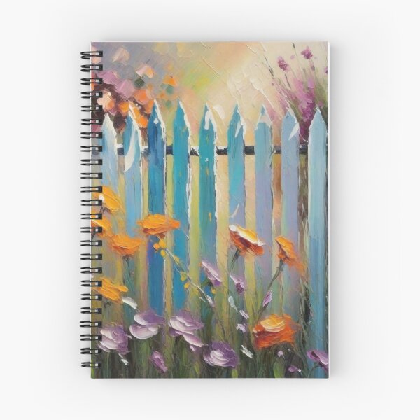 Item preview, Picket Fence and Flowers designed and sold by kultomatic.