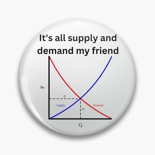 Item preview, It's all about supply and demand my friend, economics designed and sold by NoetherSym.