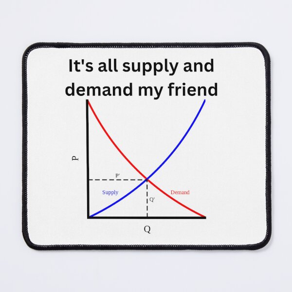 Item preview, It's all about supply and demand my friend, economics designed and sold by NoetherSym.