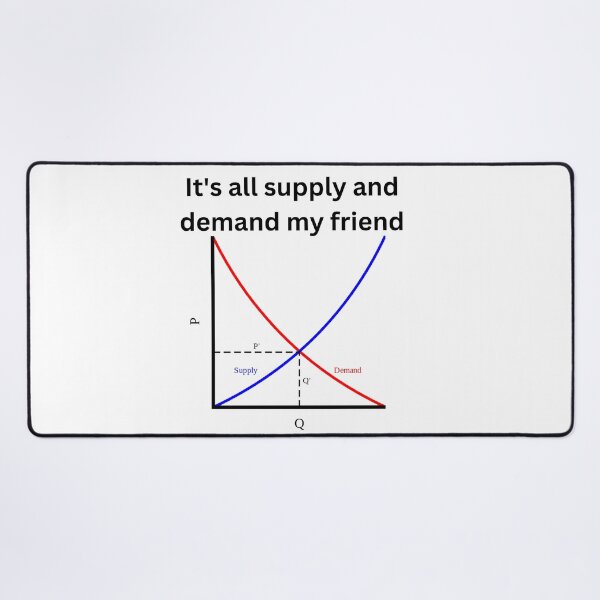 Item preview, It's all about supply and demand my friend, economics designed and sold by NoetherSym.