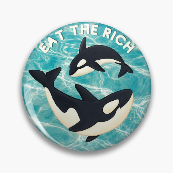 Item preview, Eat The Rich Orca designed and sold by TeeArtillery.