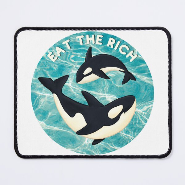 Item preview, Eat The Rich Orca designed and sold by TeeArtillery.