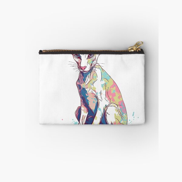 Item preview, OrientCat: AI-Inspired Design for Sleek Oriental Shorthair Breed with Artistic Aesthetic designed and sold by DooodleGod.
