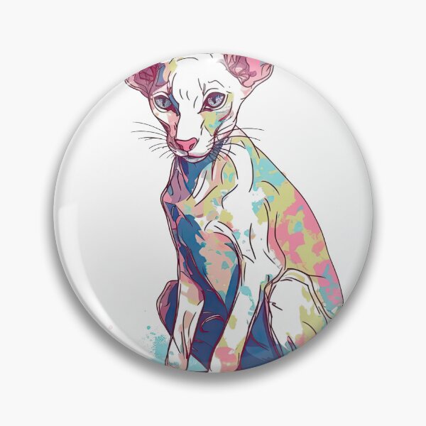 Item preview, OrientCat: AI-Inspired Design for Sleek Oriental Shorthair Breed with Artistic Aesthetic designed and sold by DooodleGod.