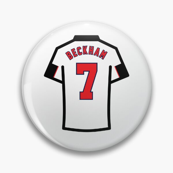 Item preview, Beckham #7 ENG 98 Football Jersey  designed and sold by Millustgfx.