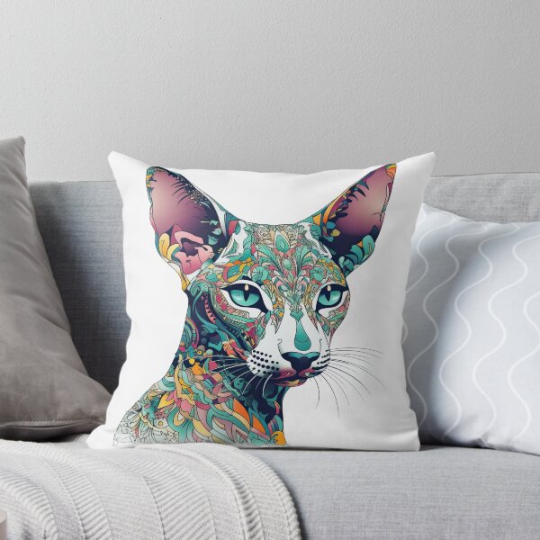 Item preview, Feline: Sleek Oriental Shorthair Cat designed and sold by DooodleGod.