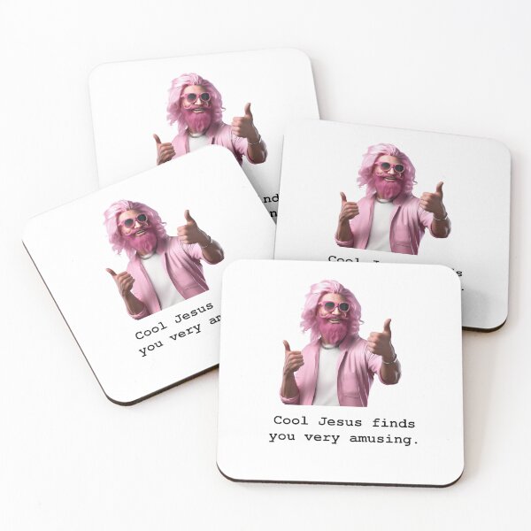 Item preview, Cool Jesus finds you very amusing. designed and sold by TheOddBotShop.