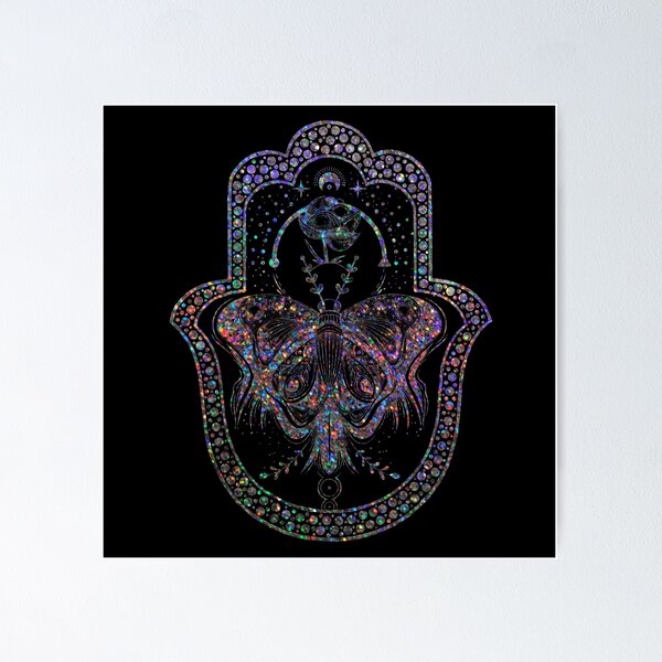 Item preview, Glitter Hamsa Hand designed and sold by Gypsy  Queen.