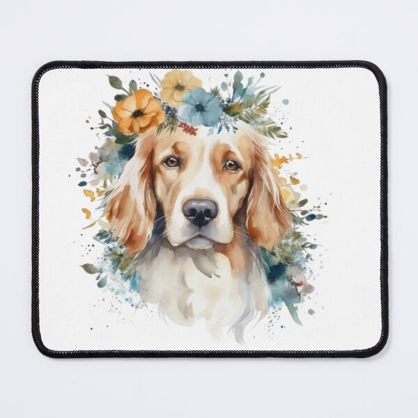 Item preview, Flower dogs watercolor 11 designed and sold by jessagirl.