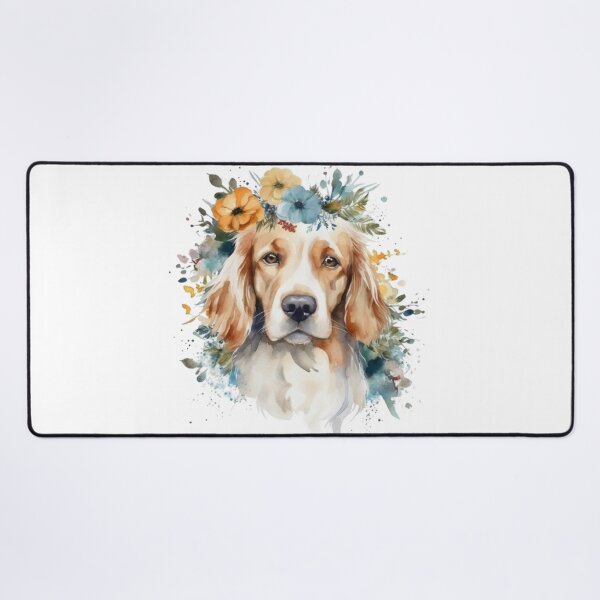 Item preview, Flower dogs watercolor 11 designed and sold by jessagirl.