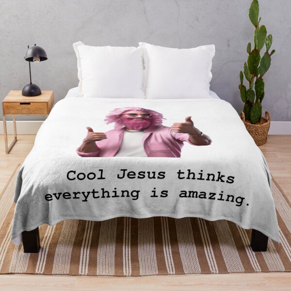 Item preview, Cool Jesus thinks everything is amazing. designed and sold by TheOddBotShop.