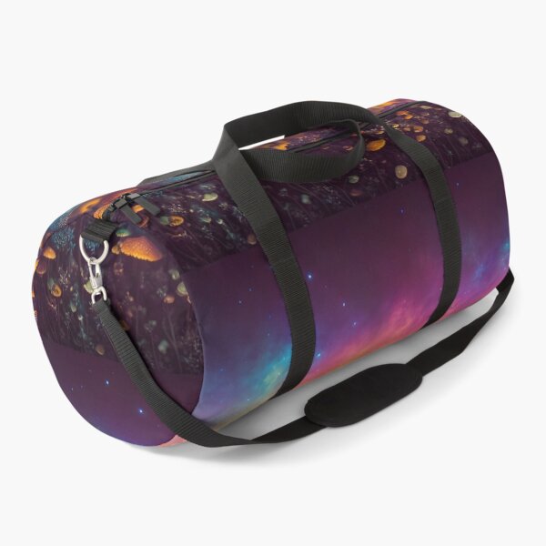 Item preview, Magic Mushrooms Glowing at Night designed and sold by SoccaTamam.