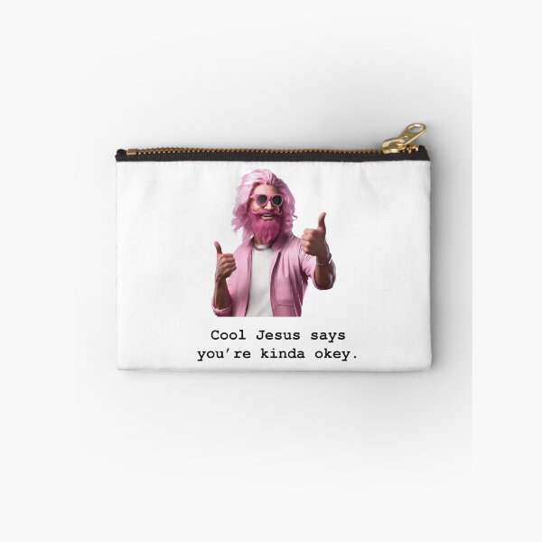 Item preview, Cool Jesus says you're kinda okey. designed and sold by TheOddBotShop.