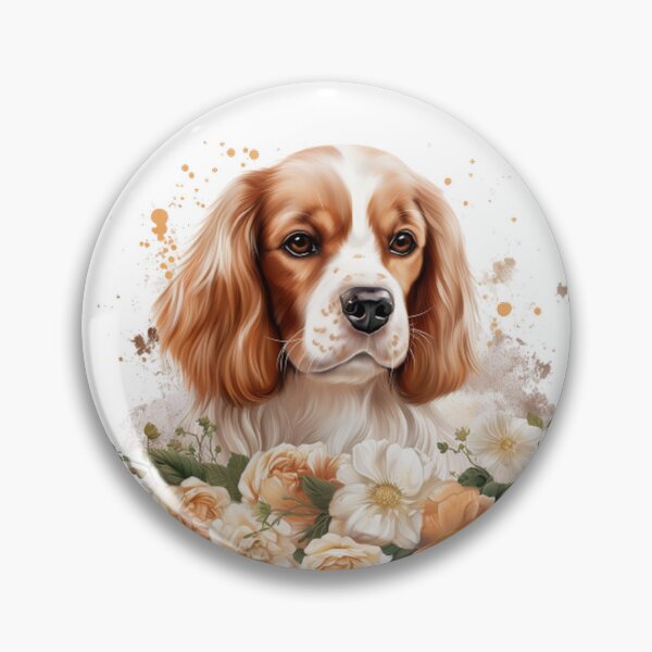 Item preview, Flower dogs watercolor 13 designed and sold by jessagirl.