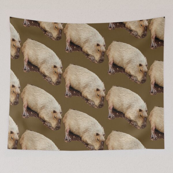 Item preview, Just Dozing Capybara designed and sold by Dalyndigital Photography.