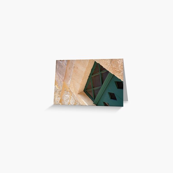 www.lizgarnett.com ... Green Door, Perigueux, Dordogne, France Greeting Card