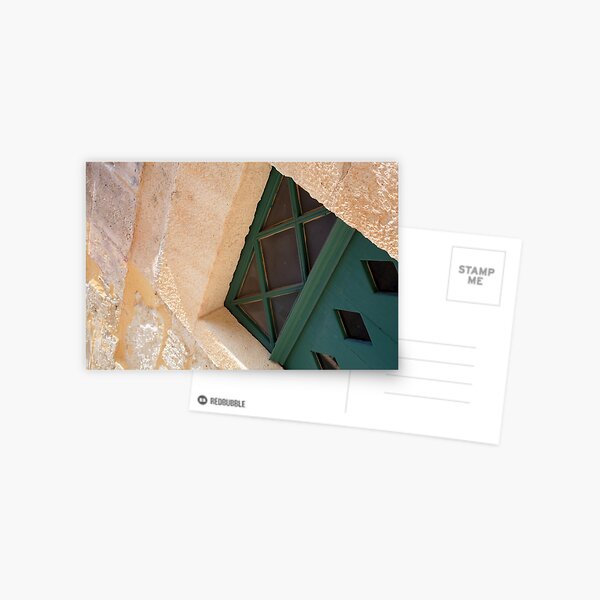 www.lizgarnett.com - Green Door Postcard