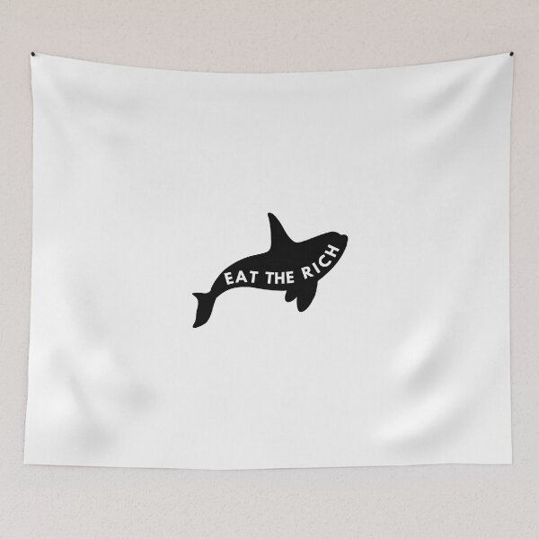 Item preview, Eat The Rich Orca designed and sold by TeeArtillery.