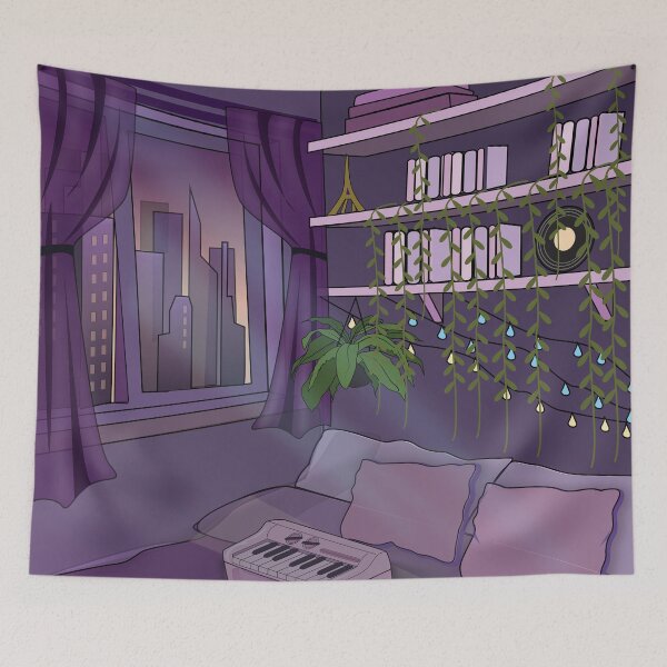 Item preview, Anime landscape, scenery, anime city scene designed and sold by Bossin.