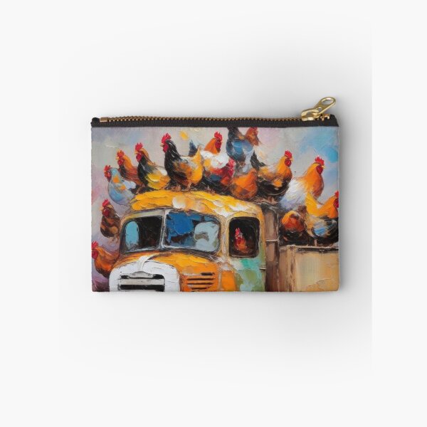 Item preview, Chickens on a Truck designed and sold by kultomatic.
