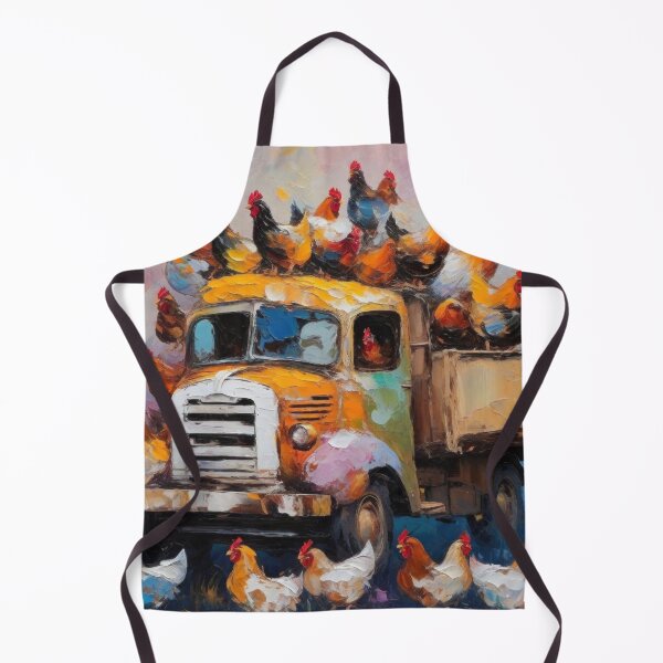 Item preview, Chickens on a Truck designed and sold by kultomatic.
