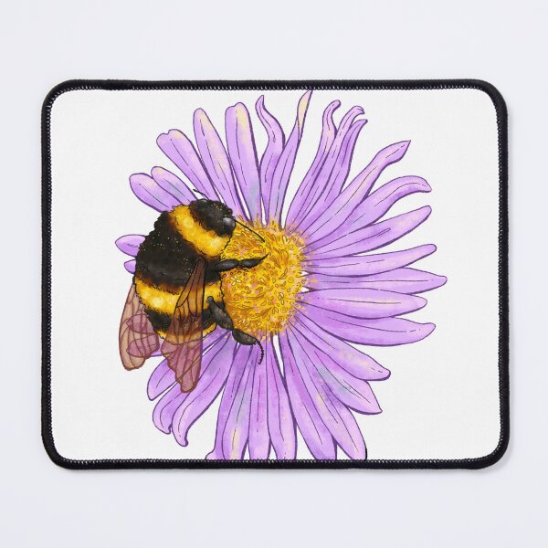 Item preview, Bumblebee On Aster designed and sold by HoneyBrieeeArt.
