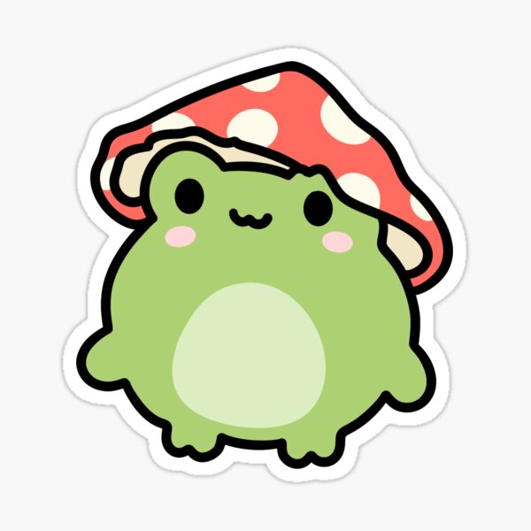Item preview, Frog with mushroom designed and sold by Daniel .st.