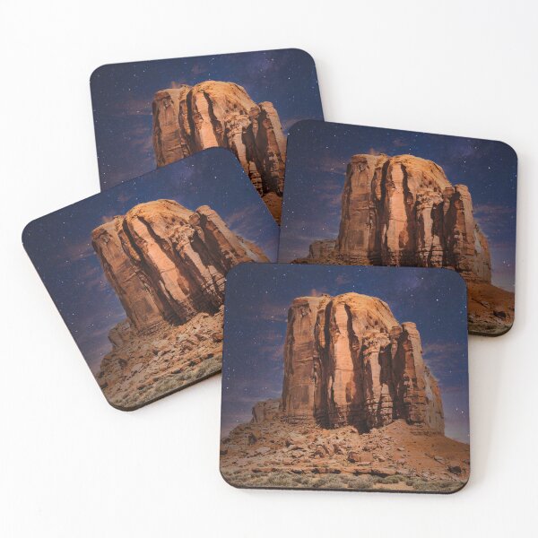 Item preview, Monument Valley horizon, US, Navajo canyon park. Scenic sky by night, nature and rock desert. designed and sold by Paolo Modena Photography    -   Fine Italian Art.