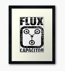 Flux Capacitor Framed Print