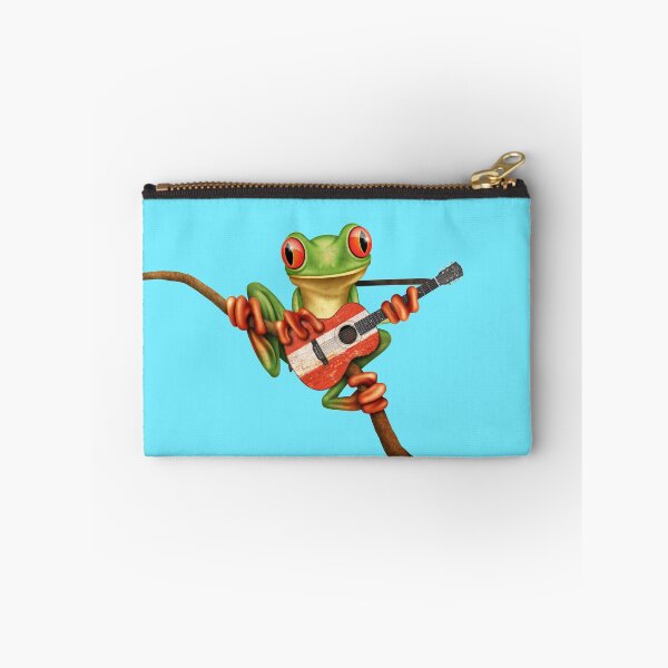 Item preview, Tree Frog Playing Austrian Guitar designed and sold by JeffBartels.