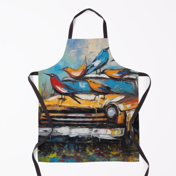 Item preview, Birds on a Car designed and sold by kultomatic.