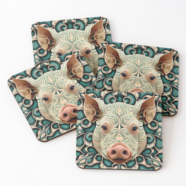 Item preview, Pig Headed! designed and sold by HouseOfRosy.