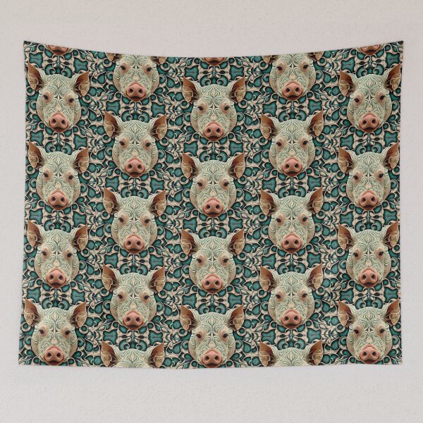 Item preview, Pig Headed! designed and sold by HouseOfRosy.