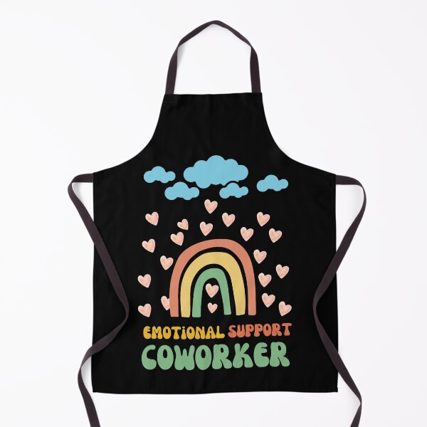 Item preview, emotional support coworker: rain of hearts, Besties designed and sold by DesingScan.
