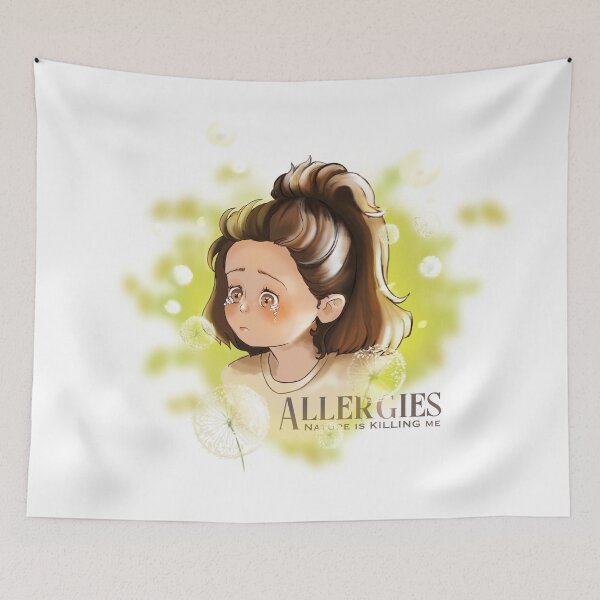 Item preview, Allergies - nature is killing me designed and sold by Enami.