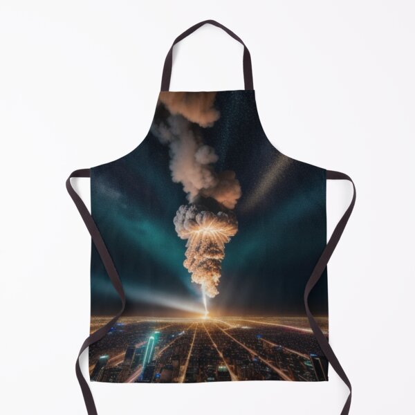 Item preview, Alien Invasion Futuristic City Bombed Explosion Blast Bang designed and sold by Michael Voyler.