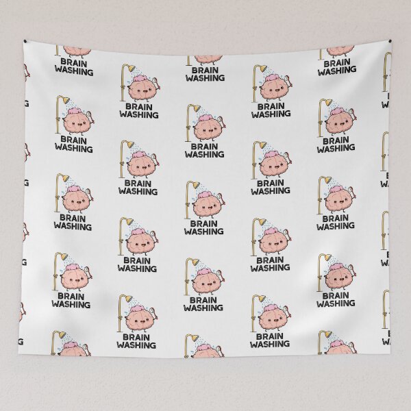 Item preview, Brain Washing Funny Anatomy Puns  designed and sold by punnybone.