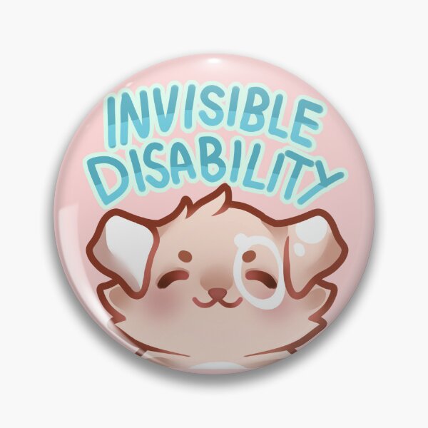 Item preview, Invisible Disability Puppy designed and sold by phycebites.