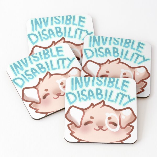 Item preview, Invisible Disability Puppy designed and sold by phycebites.