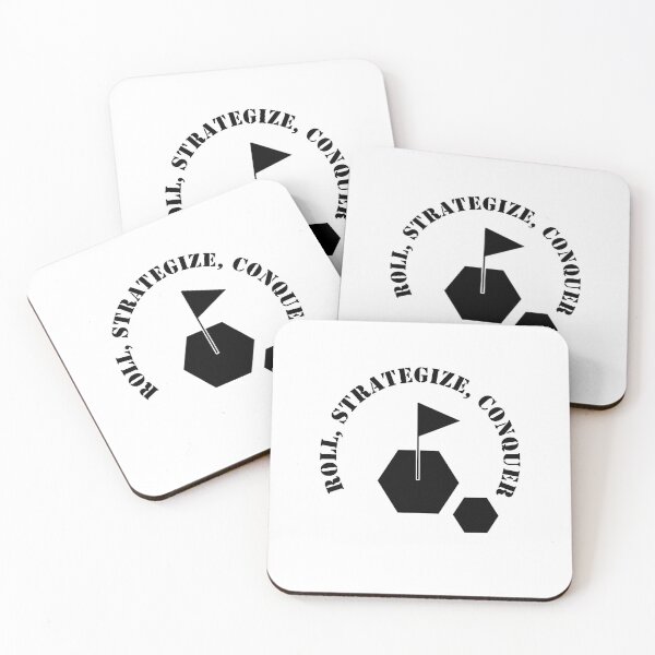 Item preview, ROLL, STRATEGIZE, CONQUER designed and sold by csalvati77.